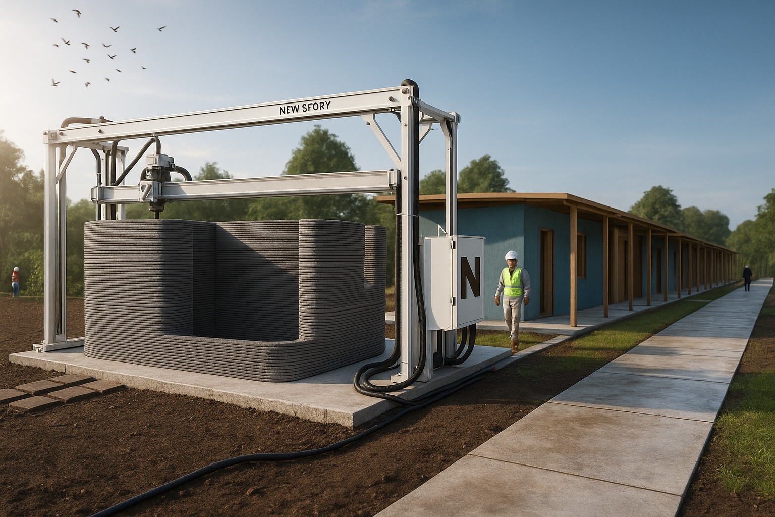 Kyiv National University develops 3D-printable concrete using rubble from destroyed buildings