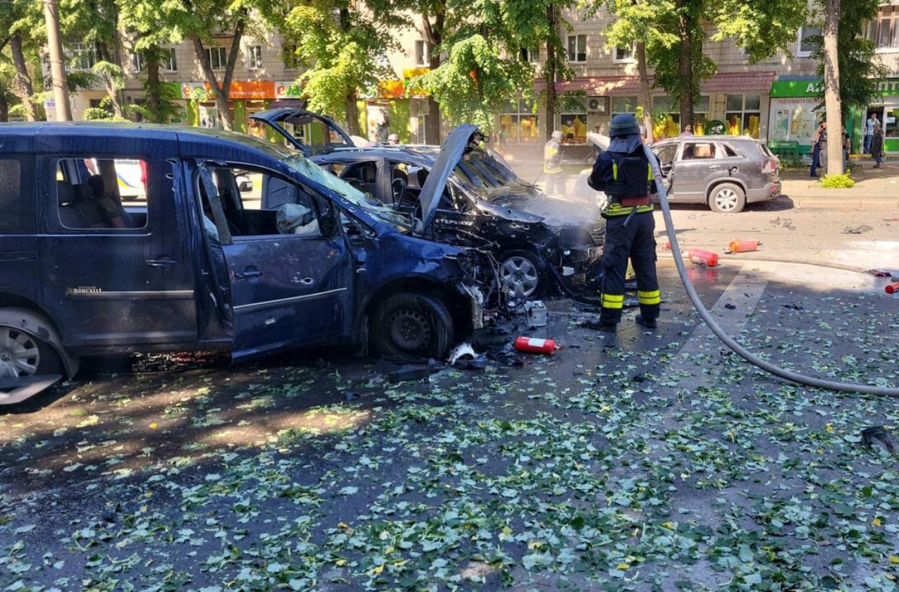 The Russians struck the center of Sumy — one person was killed, and there are injured