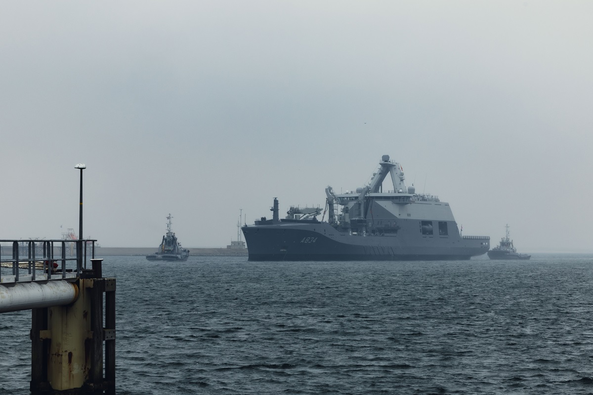 The Dutch fleet has been reinforced with the Den Helder ship made from Metinvest steel