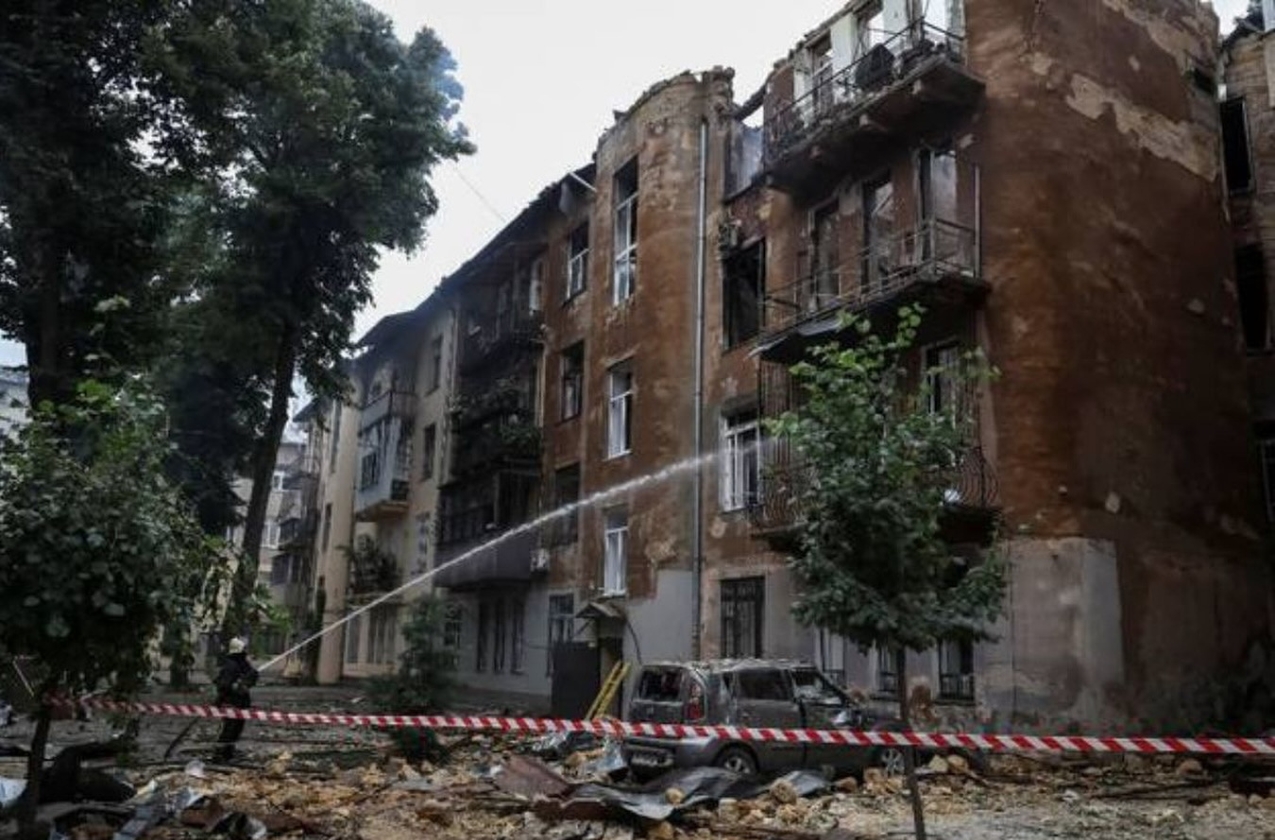 In Odessa, cultural heritage sites were damaged as a result of a nighttime drone attack