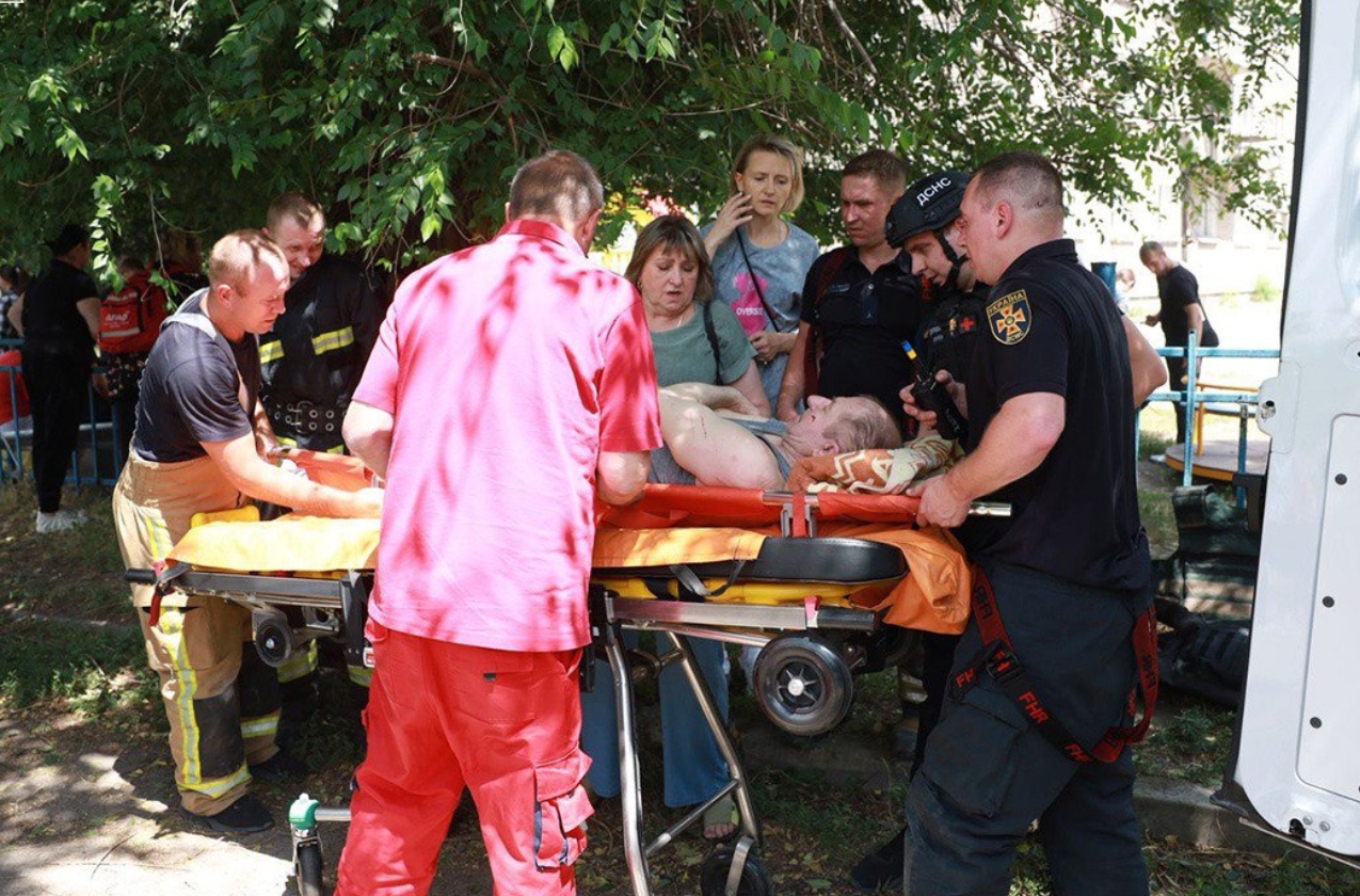 The death toll from the Russian attack on Dnipro has risen to 18, with nearly 300 injured