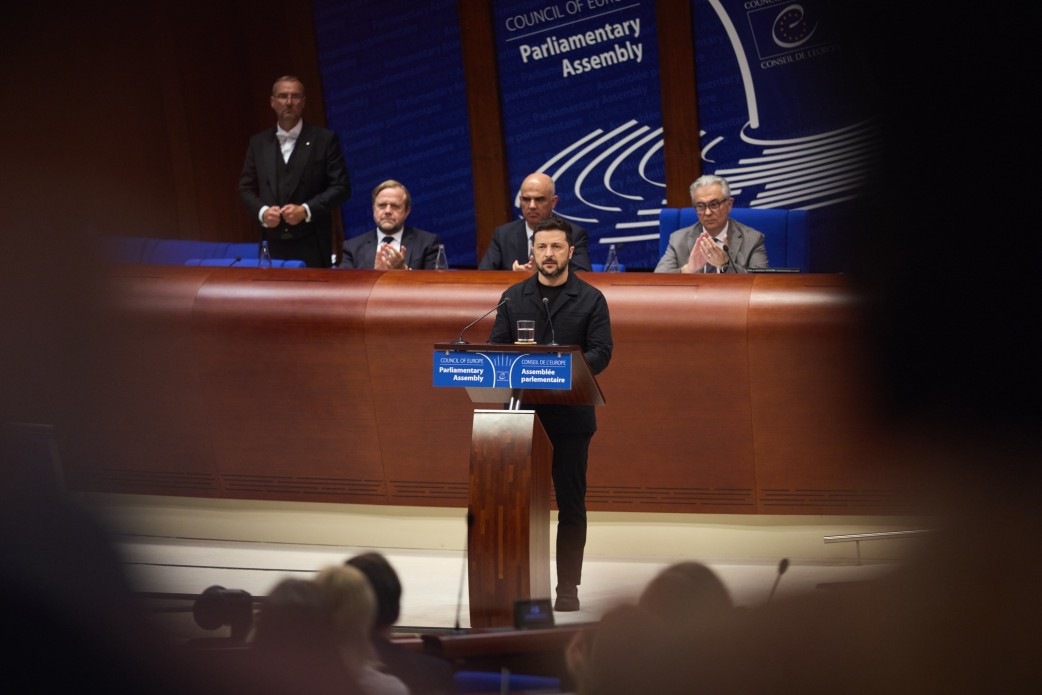 President calls on PACE to lead the fight for justice amid Russia’s aggression against Ukraine