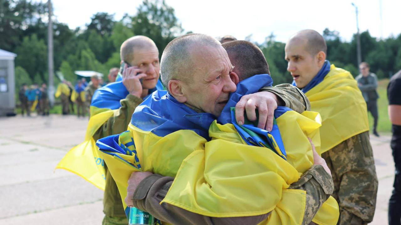 Another group of Ukrainian defenders has been released from Russian captivity