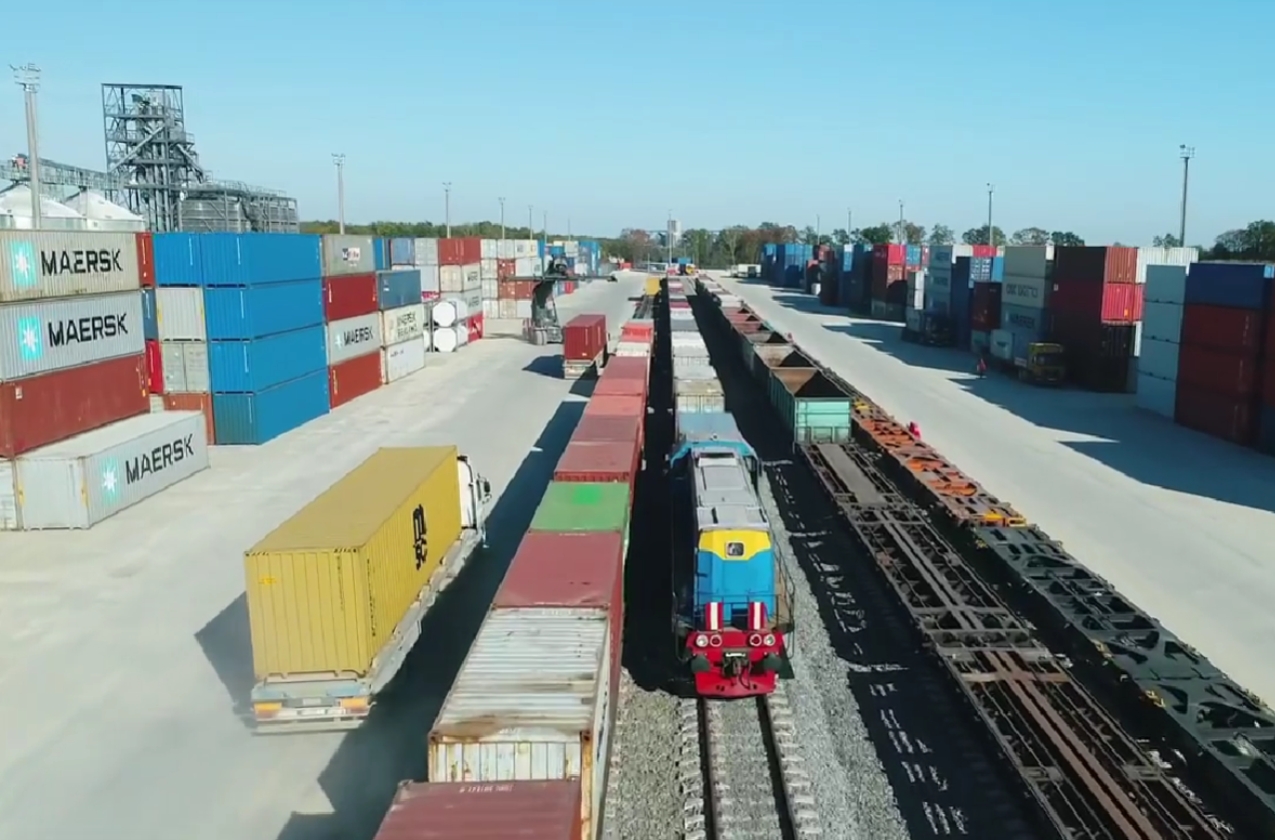 The container terminal Mostyska is launching a modern covered warehouse into operation