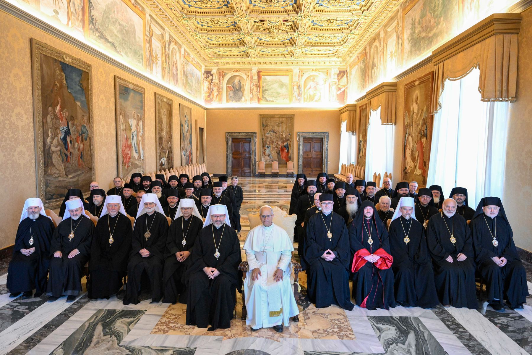Pope Leo XIV assured his support for Ukraine and said that he is praying for peace