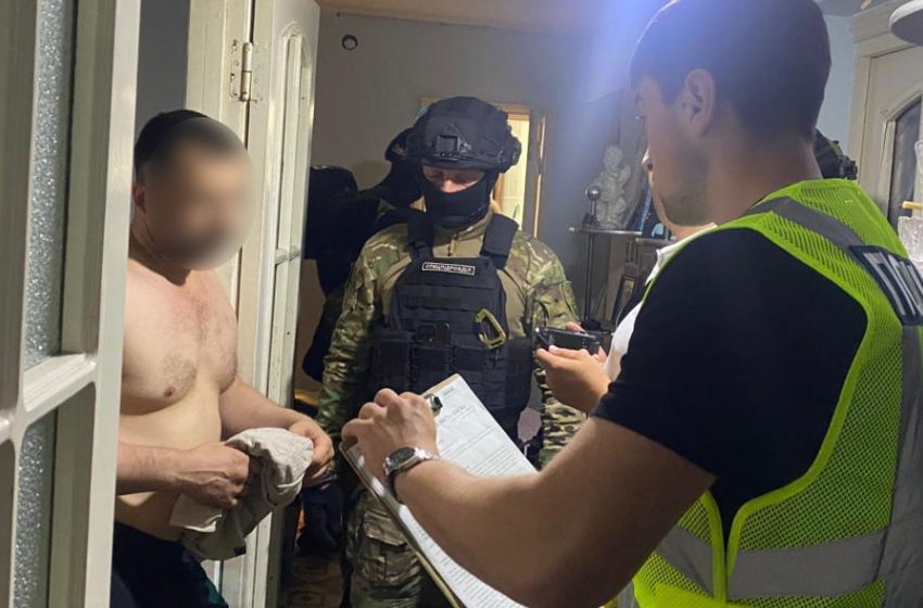 The police detained a "watcher" over southern Ukraine who was acting in the interests of Russia