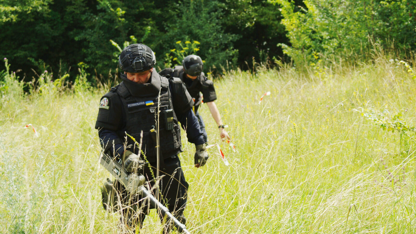 More than 130 explosive ordnance disposal teams are clearing mines in the de-occupied Kherson region
