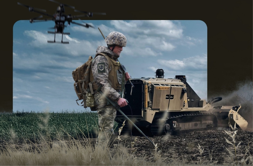 Ukraine’s Defense Ministry showcases innovative demining tech with UNDP and Japan’s JICA
