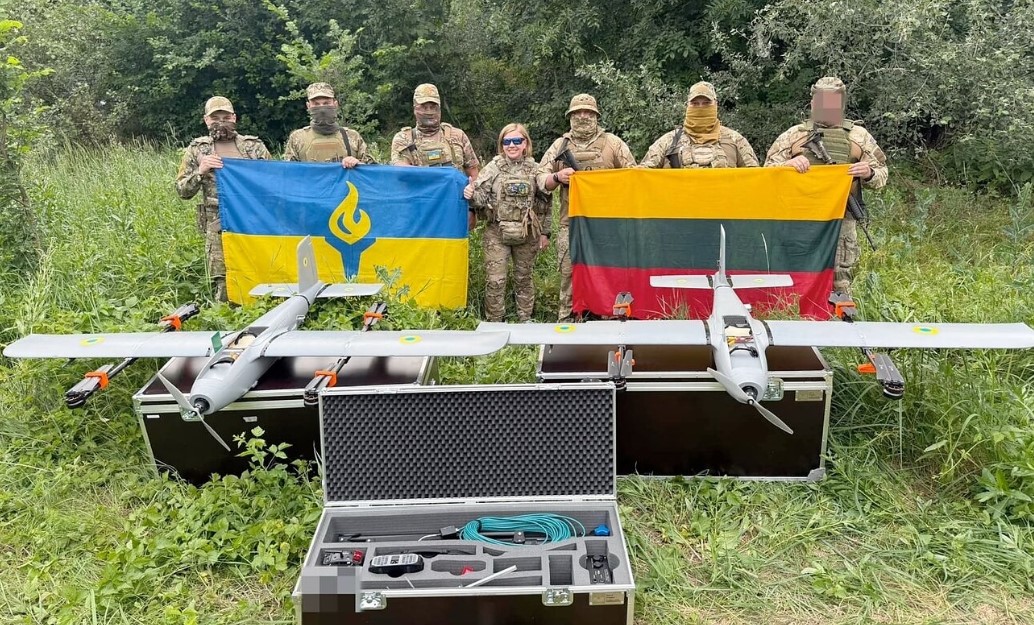 Lithuanian volunteers have purchased more than two thousand drones for Ukraine