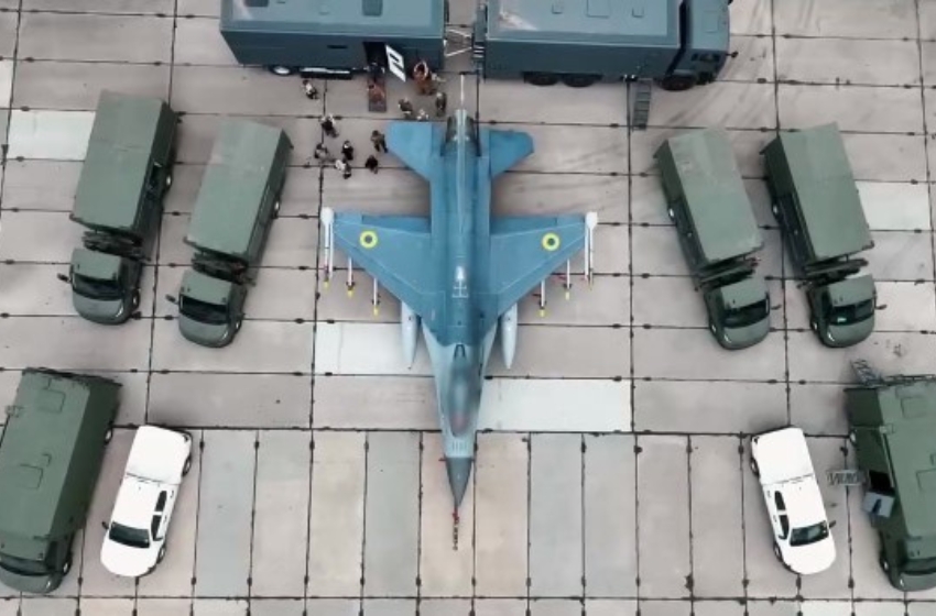 The Air Force has received mobile complexes for servicing F-16s, developed in Ukraine