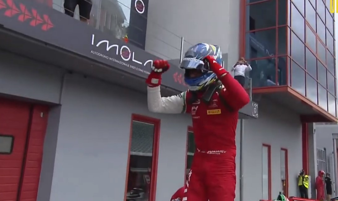 Ukrainian racer Oleksandr Bondarev wins first Formula 4 race in Imola