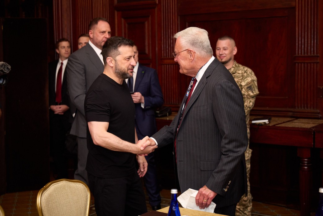 Volodymyr Zelensky met with U.S. Special Presidential envoy for Ukraine Keith Kellogg