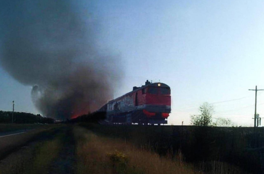 Ukrainian special operations forces struck a Russian fuel train near Dzhankoi in Crimea