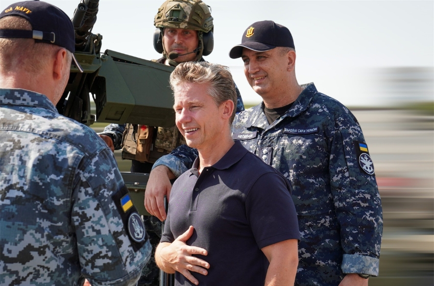 Ukraine discussed strengthening its navy with Sweden