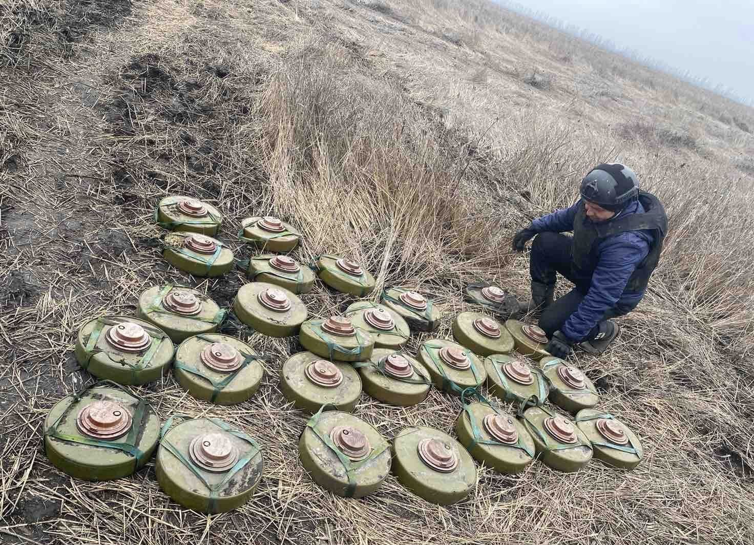 Mined land in Ukraine now exceeds the size of England