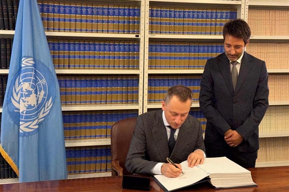 Ukraine has signed the Open Sea Agreement