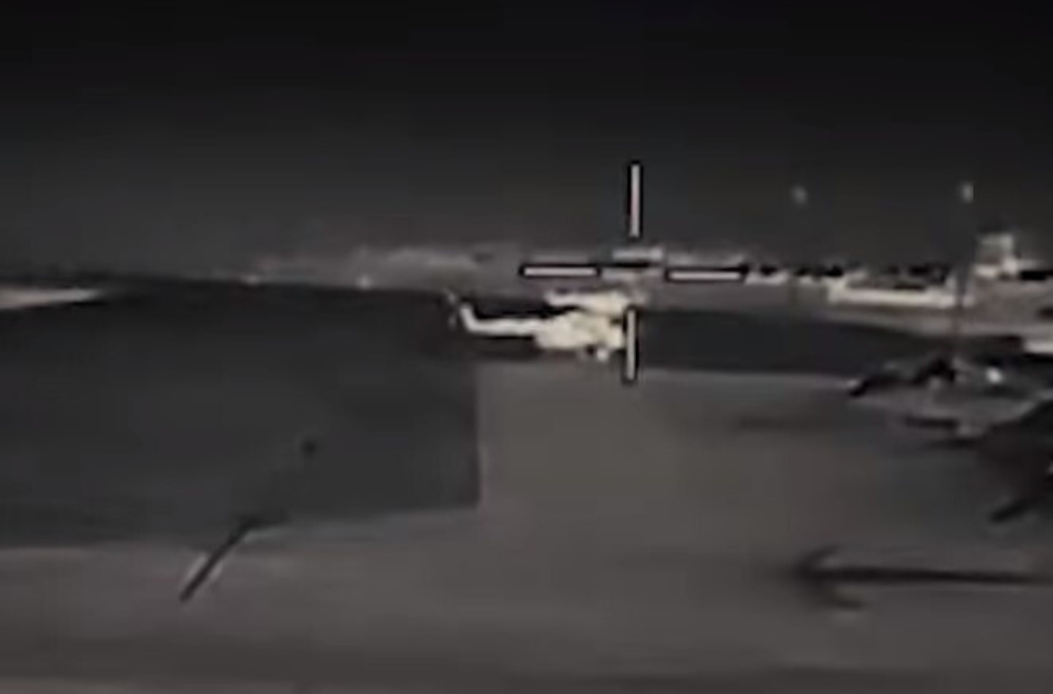 Ukraine’s defence intelligence strikes 2 Russian Mi-8 helicopters and tugboat in Crimea
