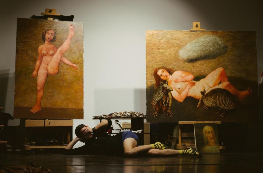 Interview with the Odessa artist who responds with paintings