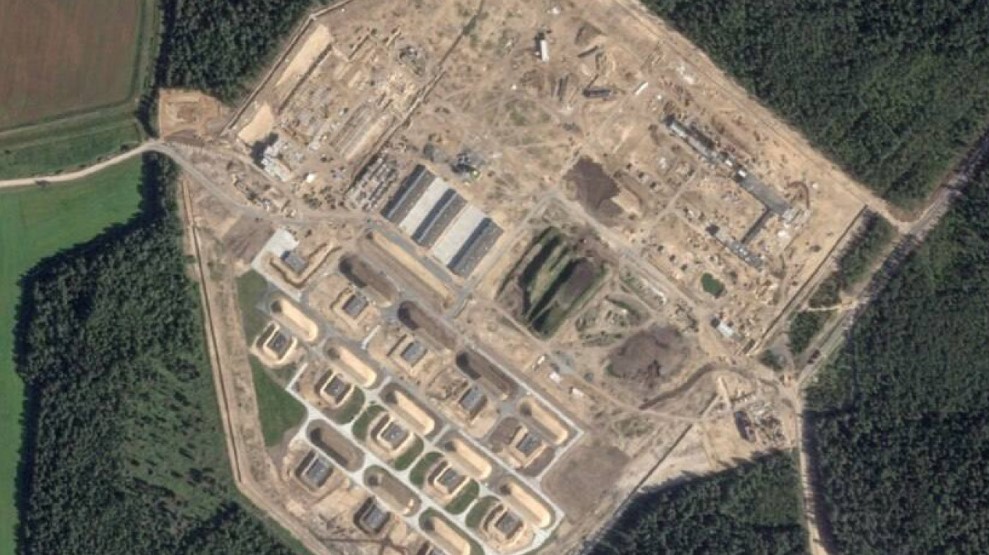 In Belarus, a secret military base the size of 280 football fields is under construction