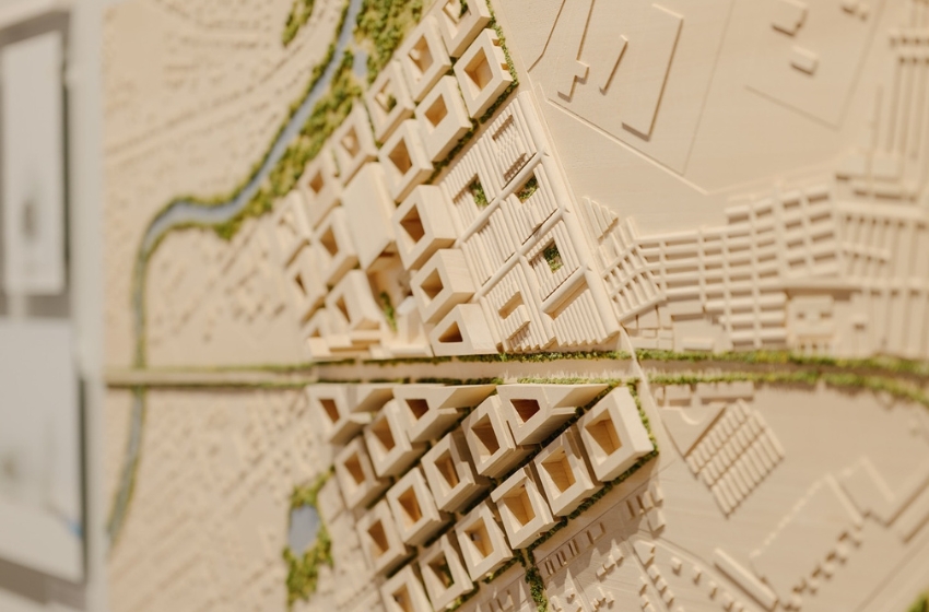 Norman Foster presents Kharkiv master plan at Triennale Milano exhibition