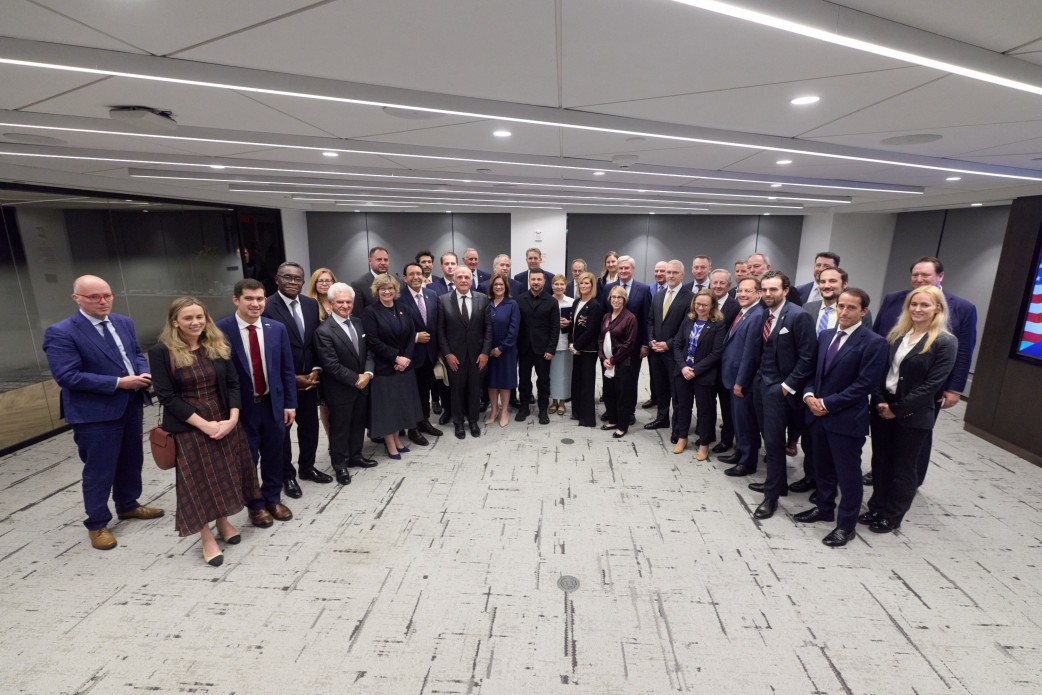 Volodymyr Zelensky met with representatives of leading American companies in New York