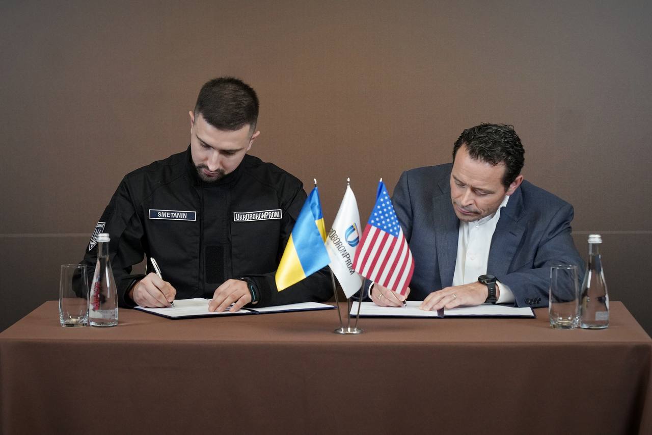 Ukroboronprom has signed agreements with Spanish and U.S. arms manufacturers