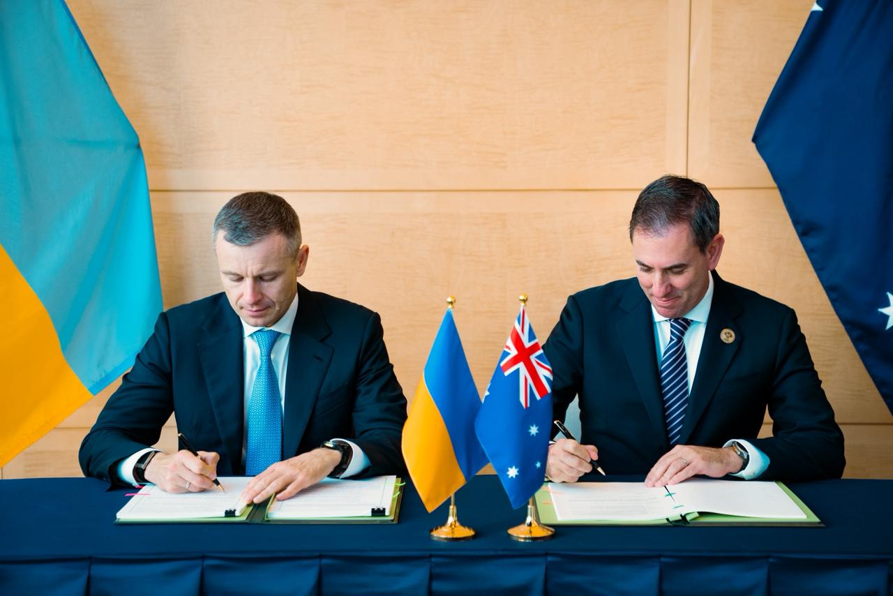 Ukraine and Australia have signed a Convention on the Elimination of Double Taxation