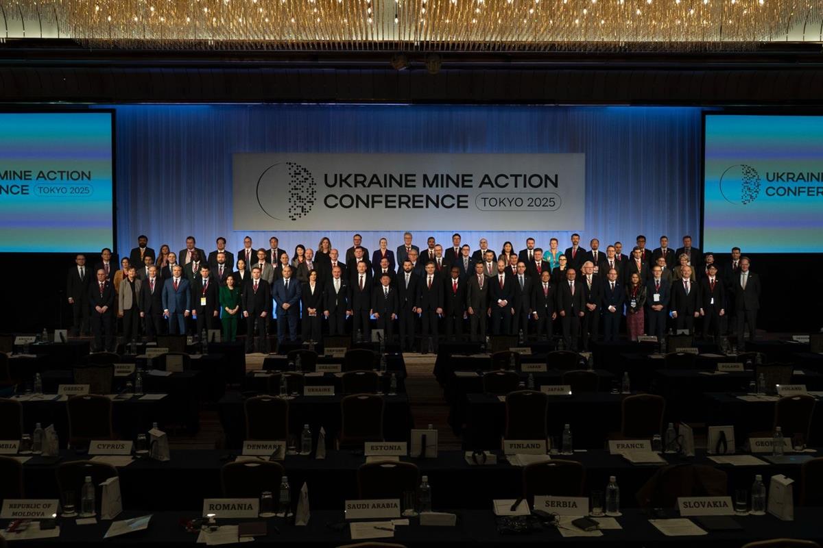 Japan hosts UMAC 2025: Ukraine highlights technological partnerships in humanitarian demining
