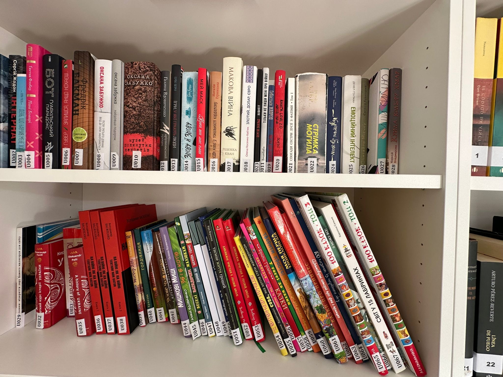 Málaga library launches Ukrainian book section