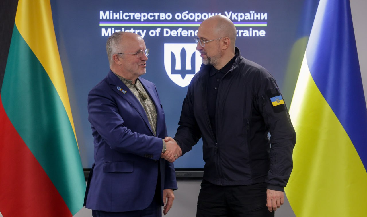 Denys Shmyhal: Lithuania is ready to involve Ukraine in projects within the SAFE framework and implement them together with Ukrainian companies.