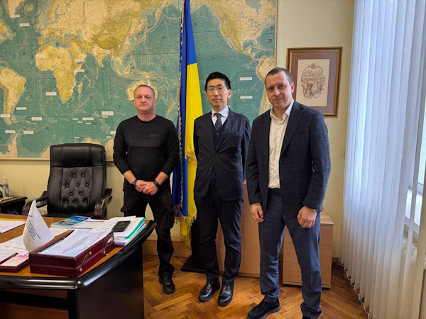 Japan will share its latest land reclamation technologies with Ukraine