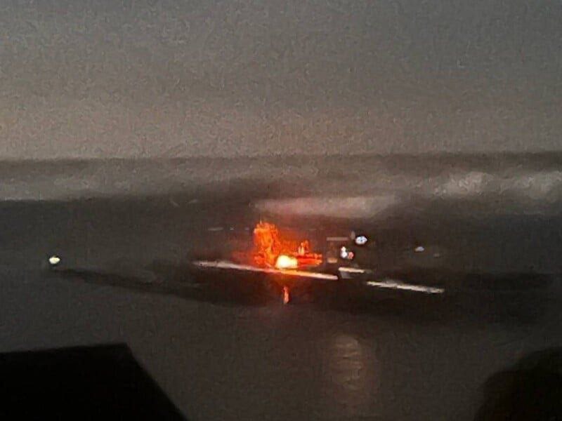 Ukrainian Forces strike Tuapse Oil Terminal on Black Sea, causing fires and damage to tanker