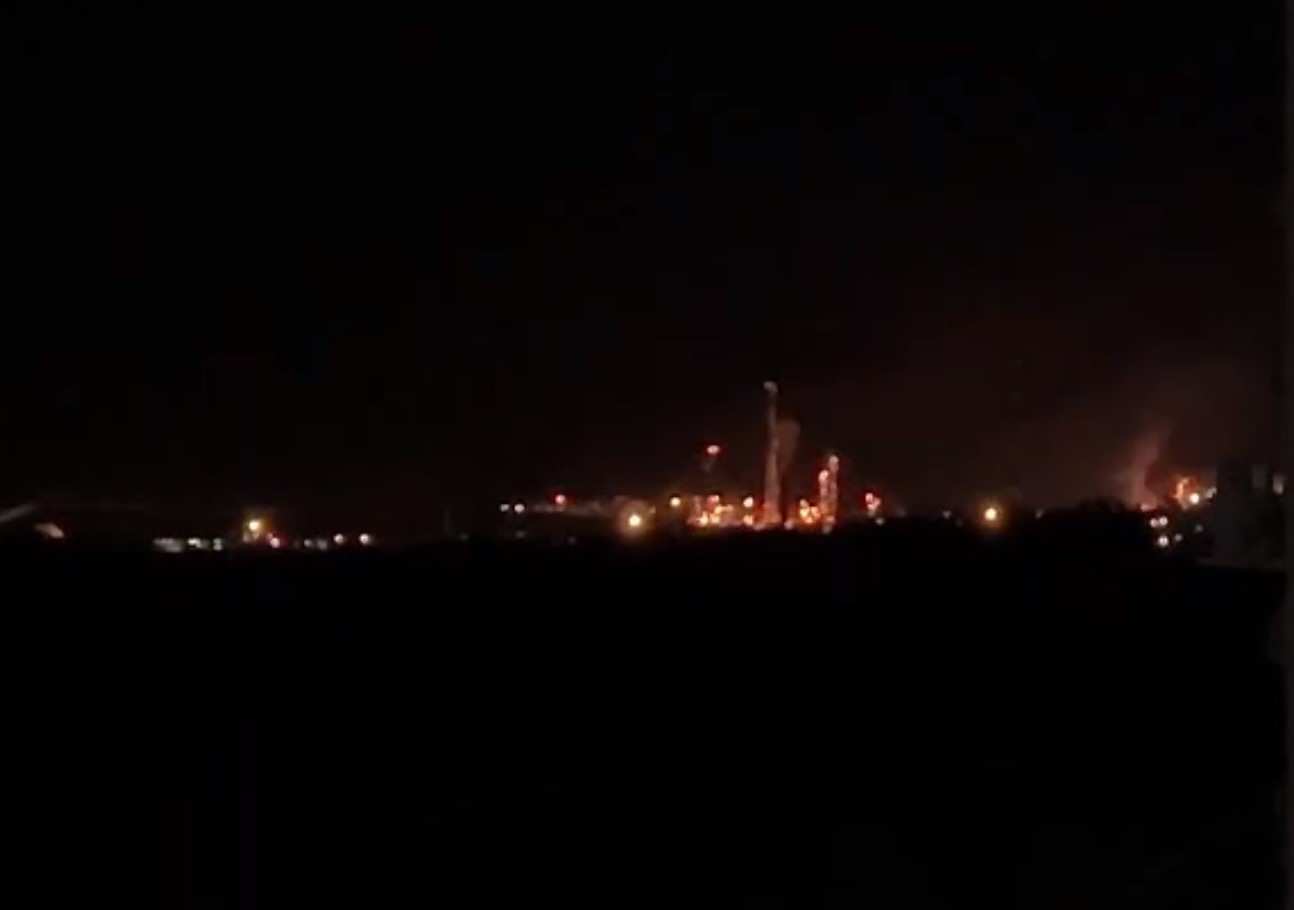 Drones attacked an oil refinery in Saratov, Russia
