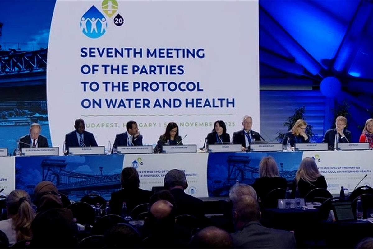 Ukraine at Budapest Conference: Water security as part of national defense