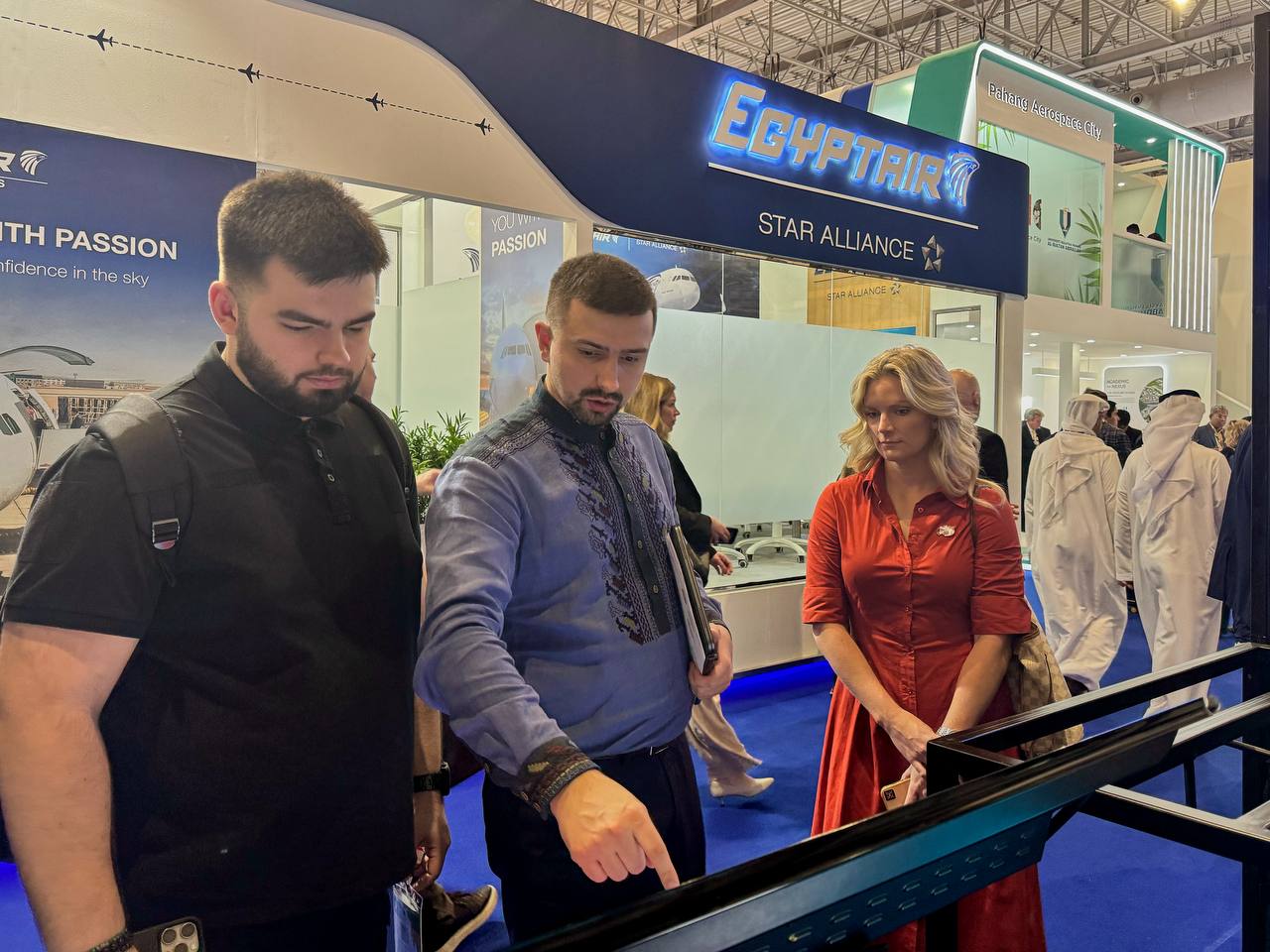 Ukroboronprom held its first negotiations at the international Dubai Airshow