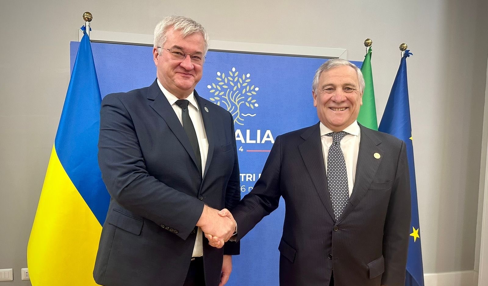 Ukraine and Italy strengthen partnership on peace and defense
