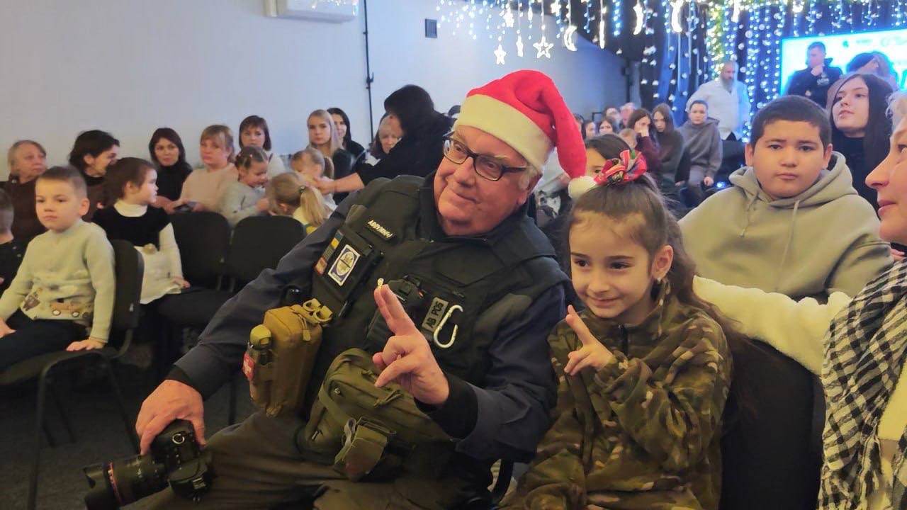 Howard Buffett visited Kherson