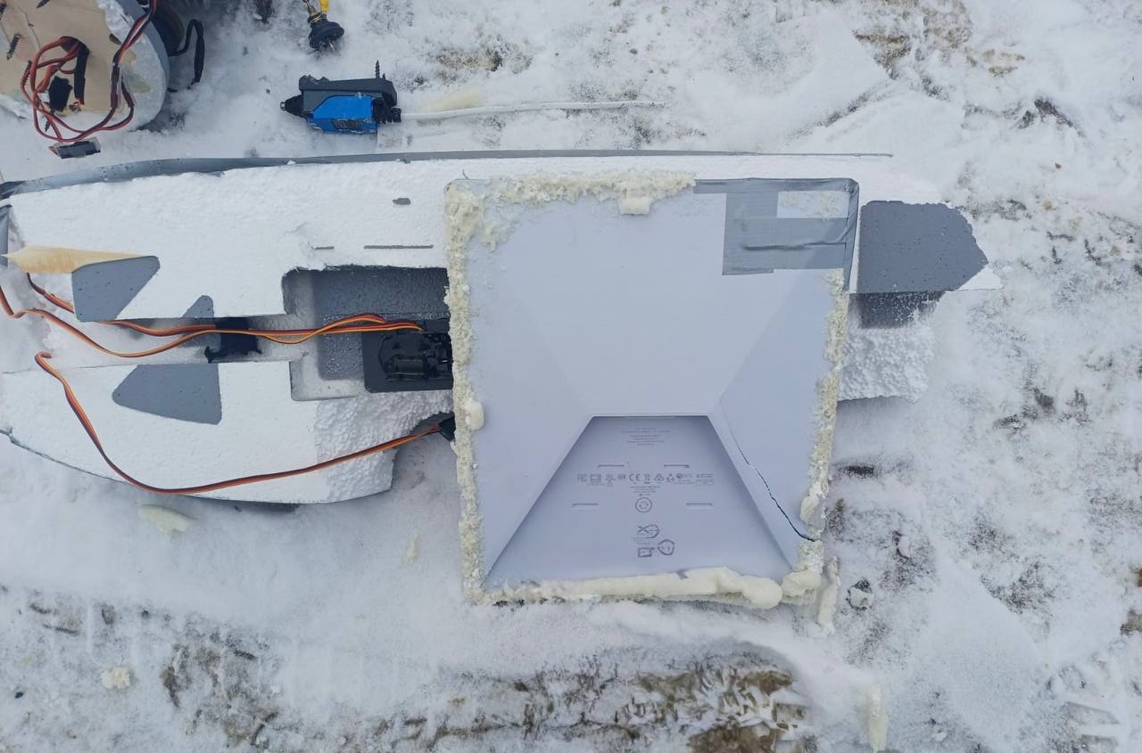 Ukrainian forces spot Starlink terminal on Russian BM-35 drone for first time