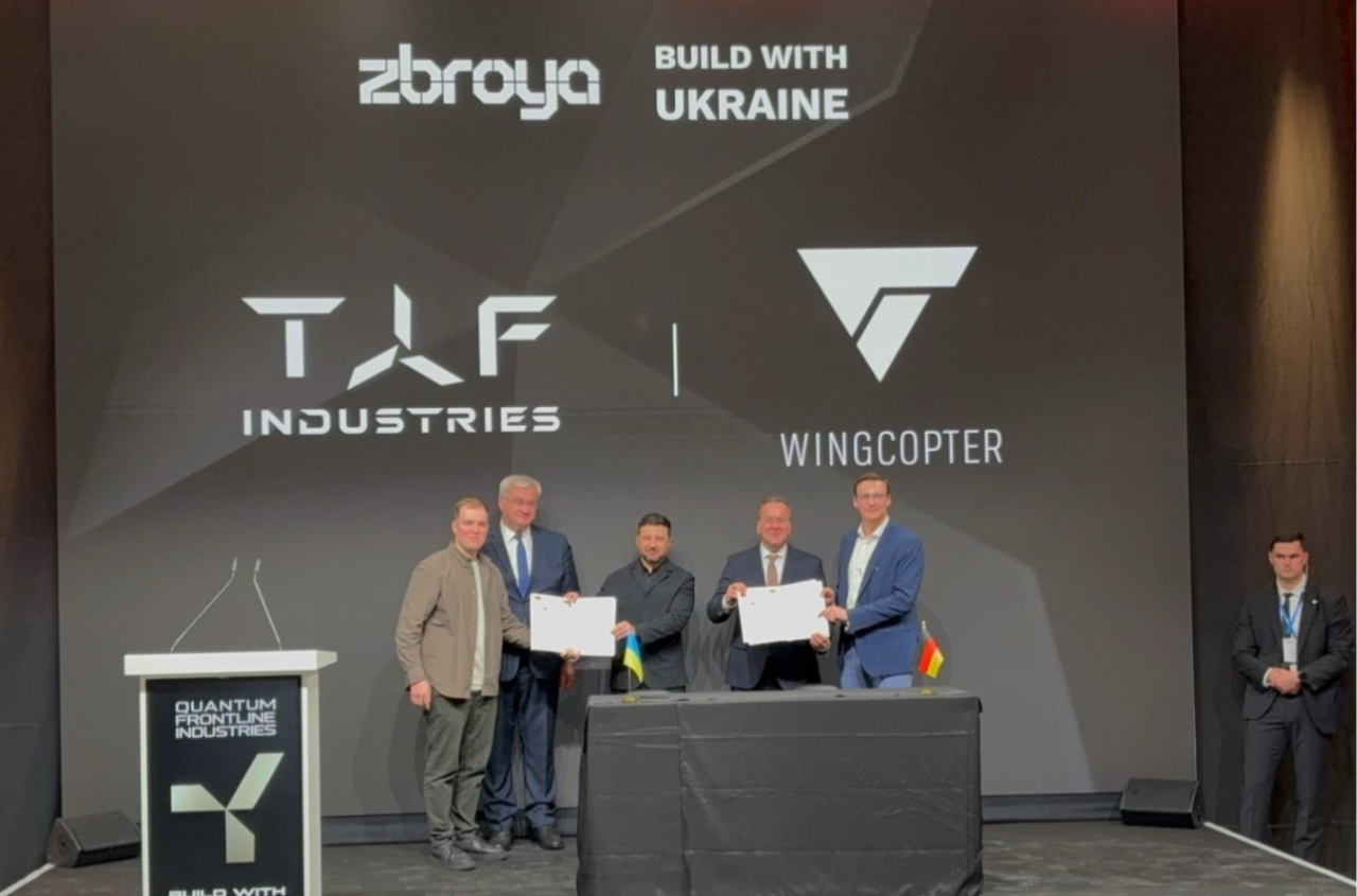 TAF Industries and Wingcopter will launch joint production of reconnaissance drones in Germany