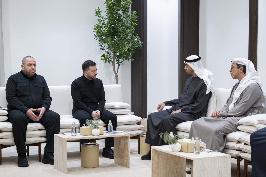 Ukraine and UAE discuss defense, anti-terror measures, and strategic partnership