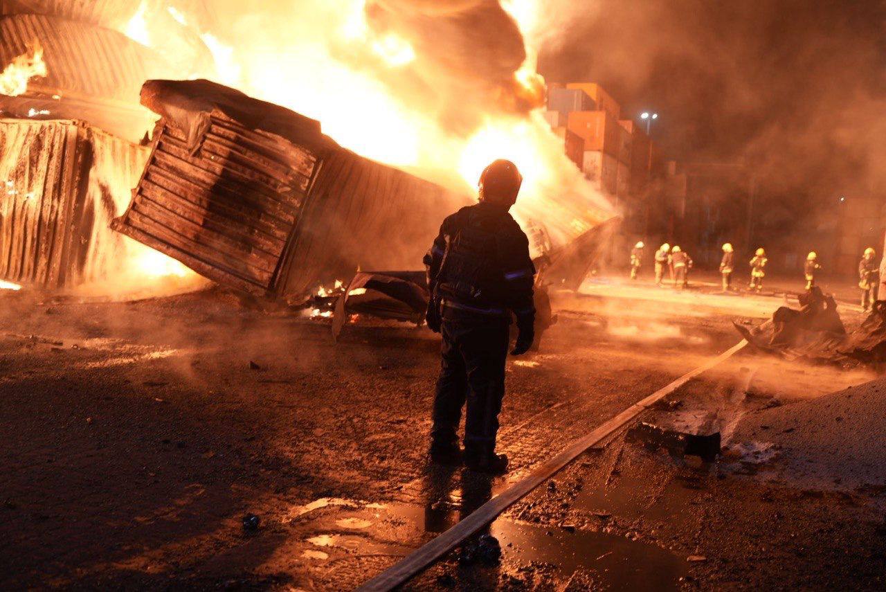 Russian drone attacks damage port and residential areas in Odessa region