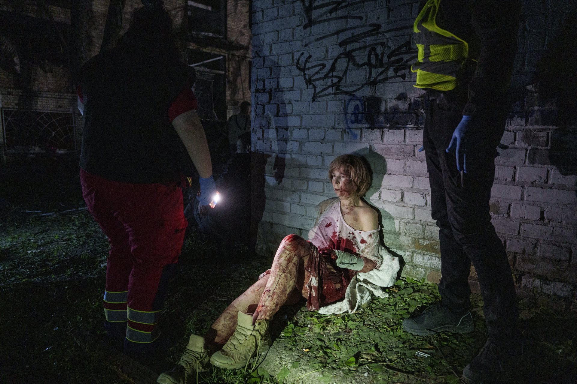 Evgeniy Maloletka’s photograph became one of the winners of World Press Photo 2026
