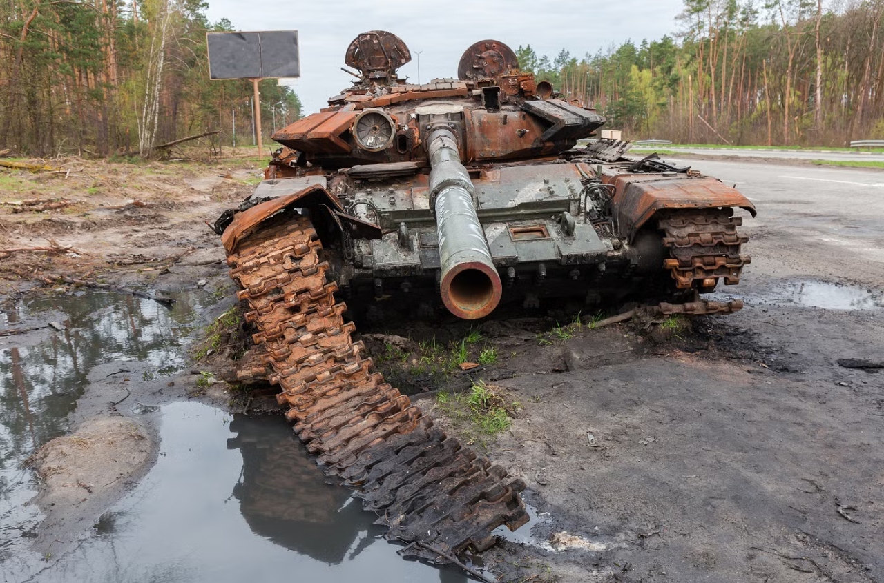 Defence Forces: “Kill Zone” prevents most Russian armored vehicles from reaching contact line