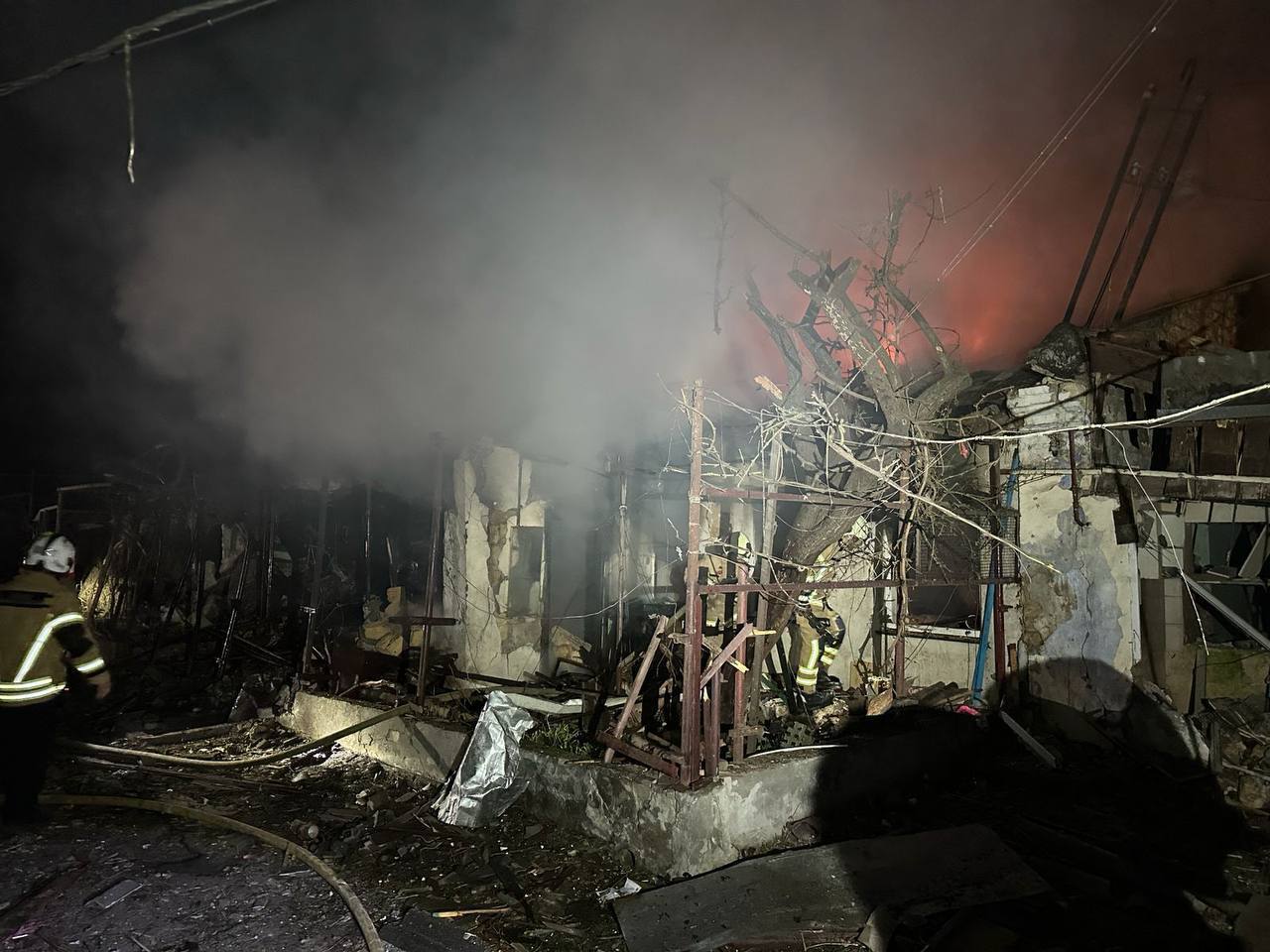 7 people injured after Russian drone hits apartment building in Odessa