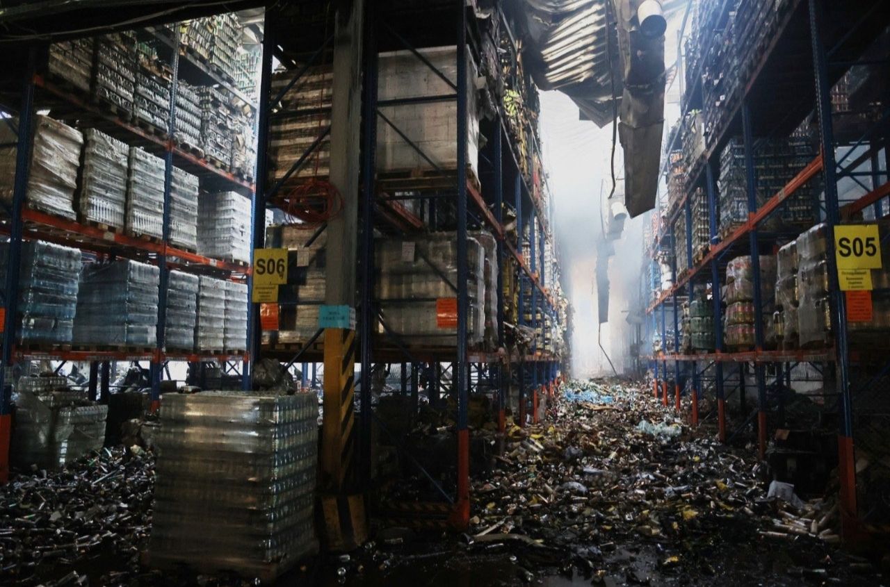 Russian hits Nova Poshta logistics terminal in Dnipro
