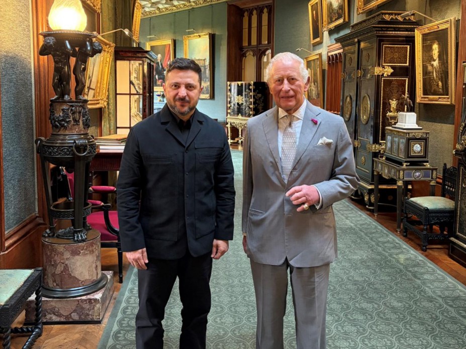 President of Ukraine met with King Charles III of the United Kingdom