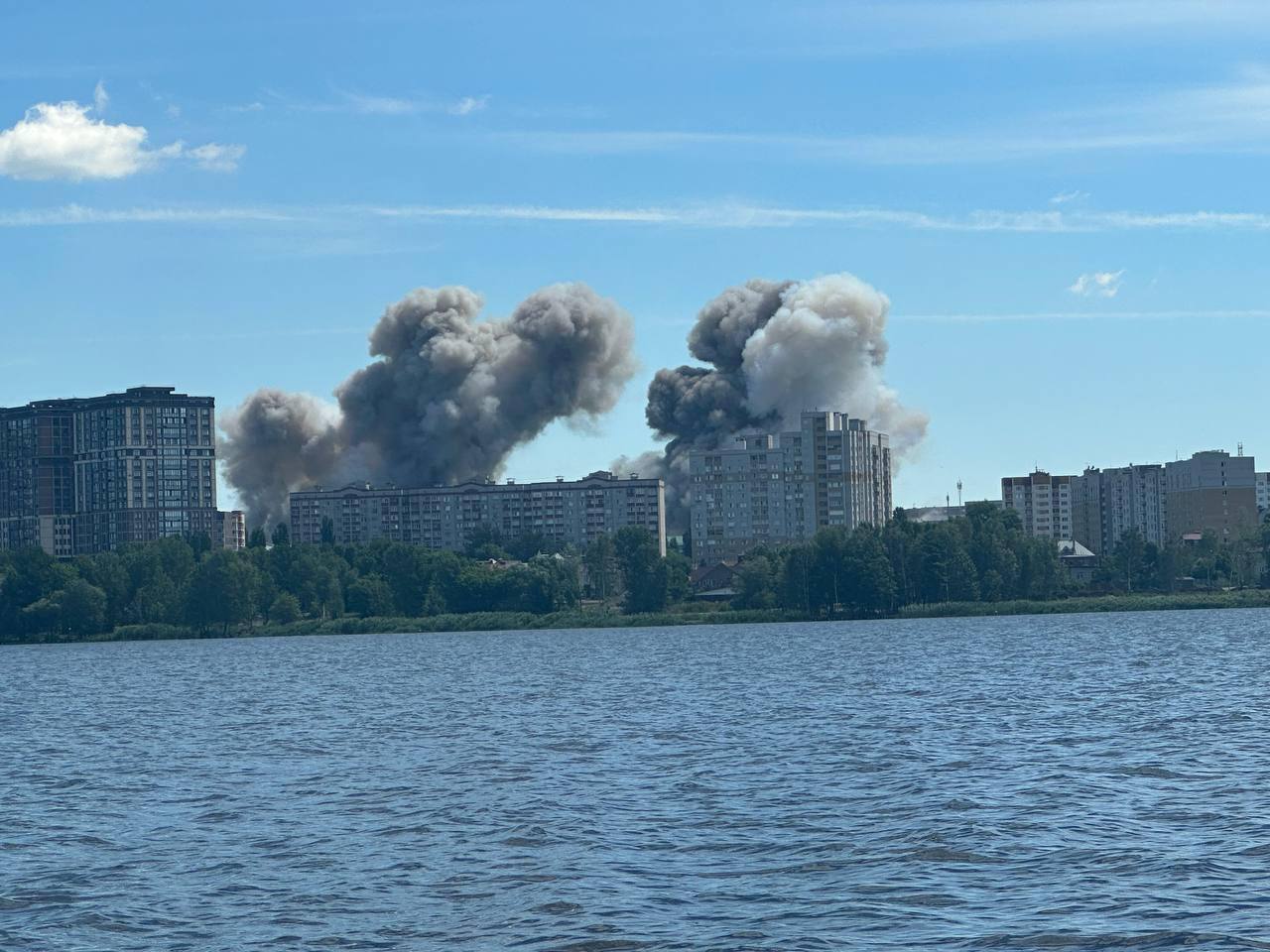 Missile attack hits Russian electronics plant in Voronezh