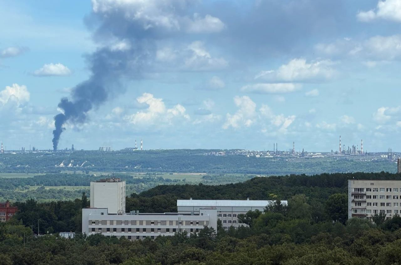 Ufa oil facility ablaze after explosions