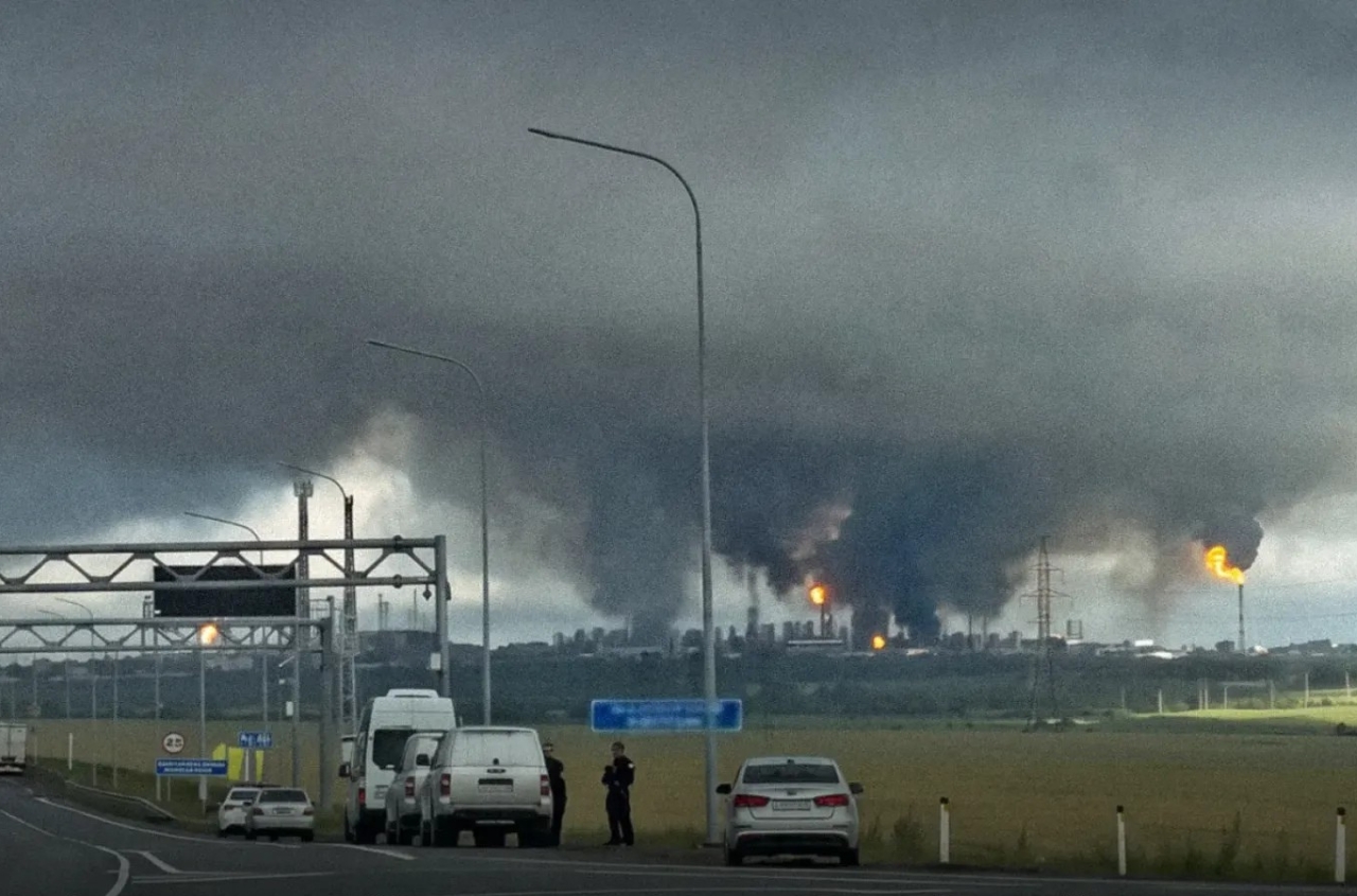 Ukraine hits 11 Russian oil refineries and 8 defense plants in June deep strikes