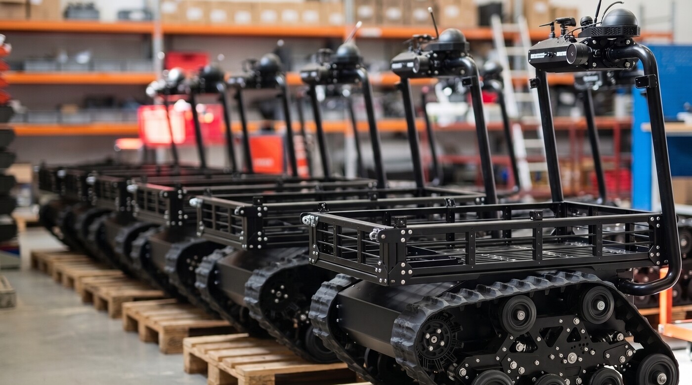 Ukraine’s Ratel starts serial production of tracked combat robots